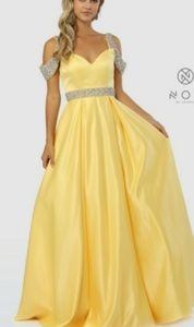 Yellow Pageant Dress Sz 18 or 3x